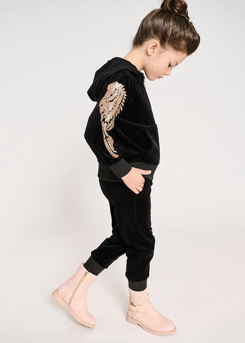 Lara Tracksuit Black