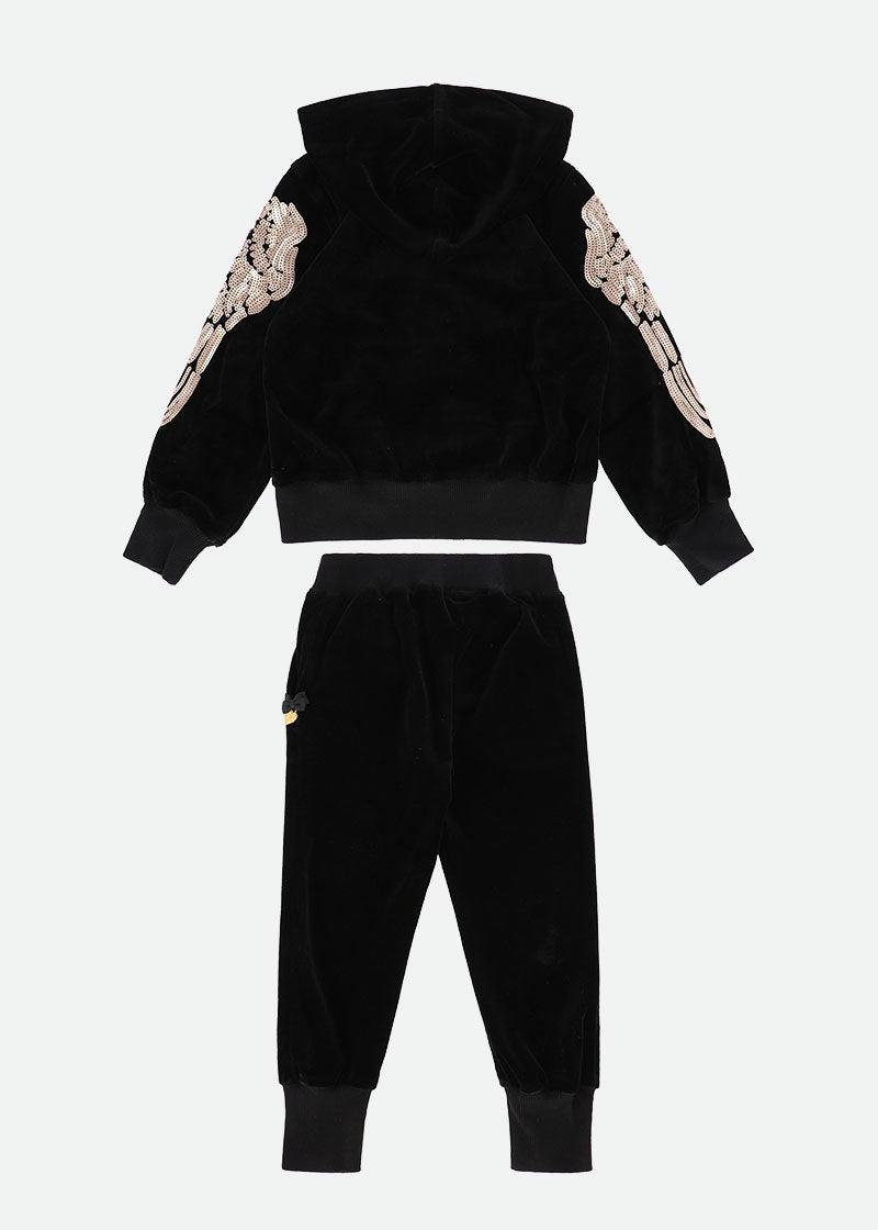 Lara Tracksuit Black