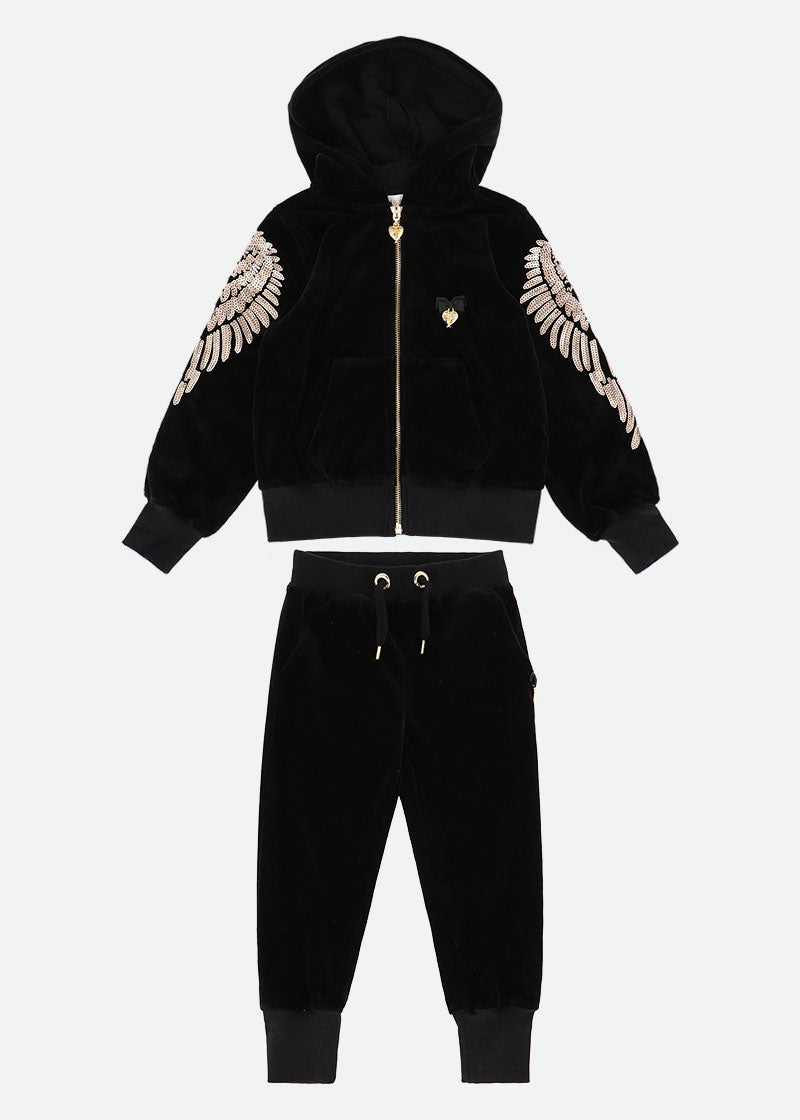 Lara Tracksuit Black