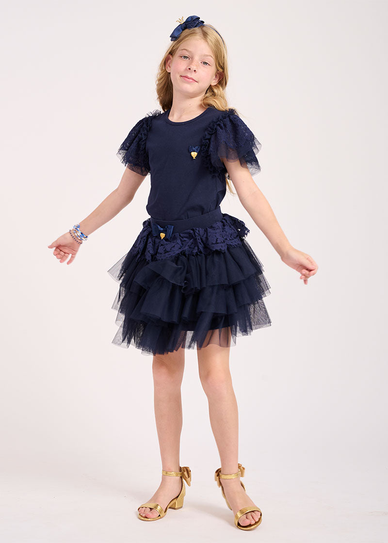 Larisa Top Navy