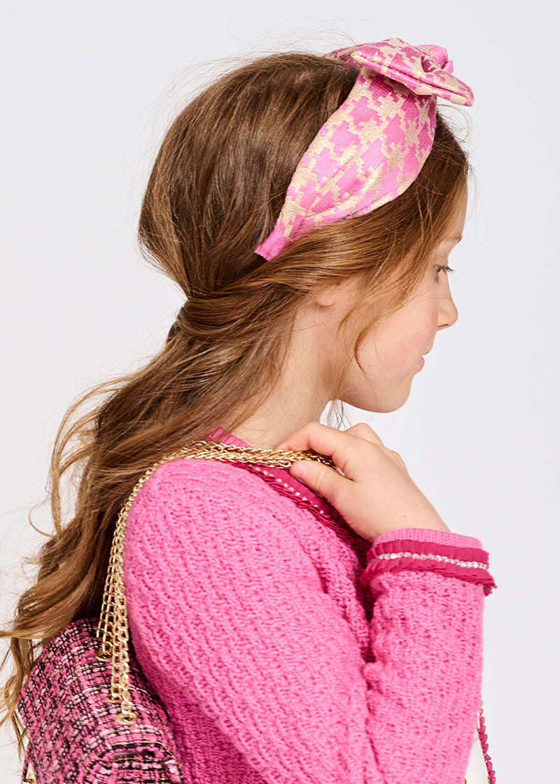 Leigh Headband Pop Pink