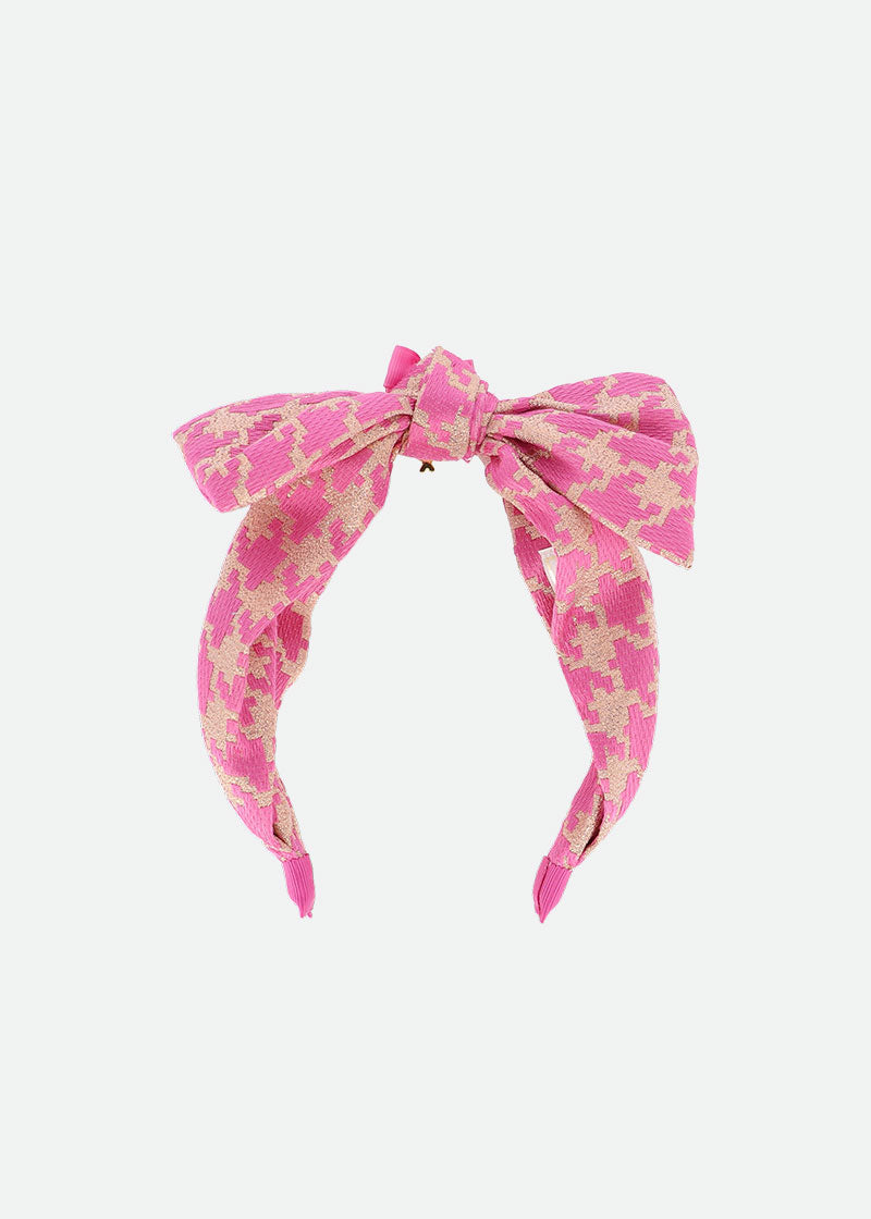 Leigh Headband Pop Pink