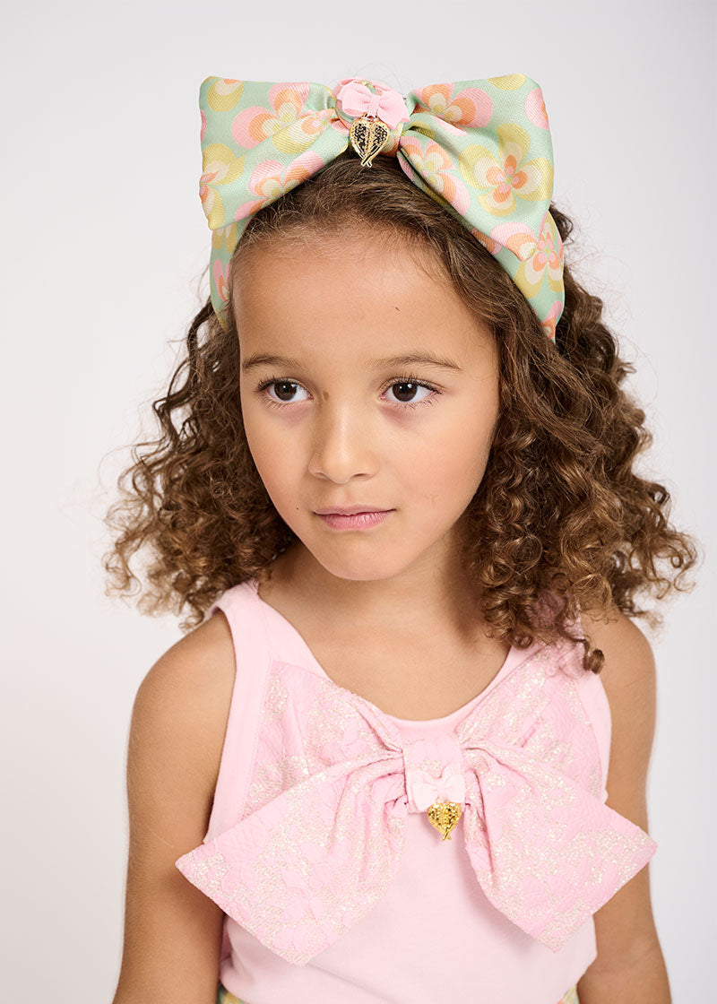 Leigh Headband Peppermint Flower