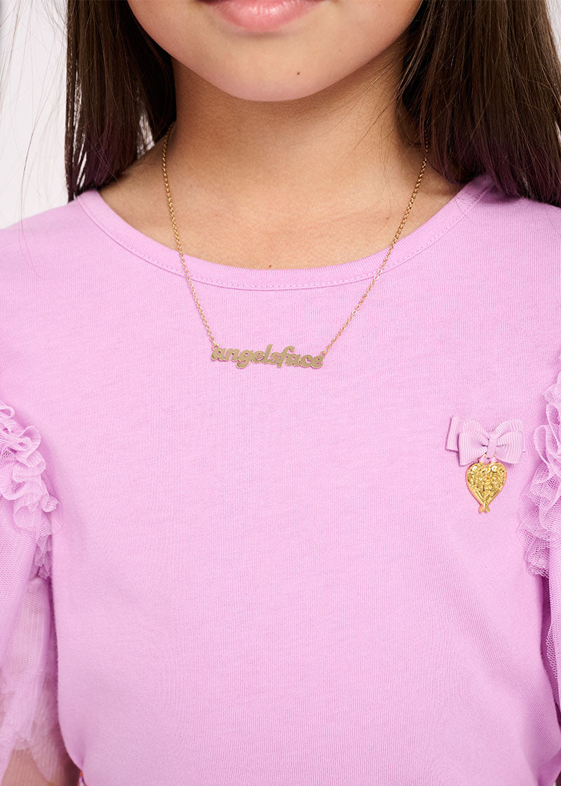 Logo Necklace Gold