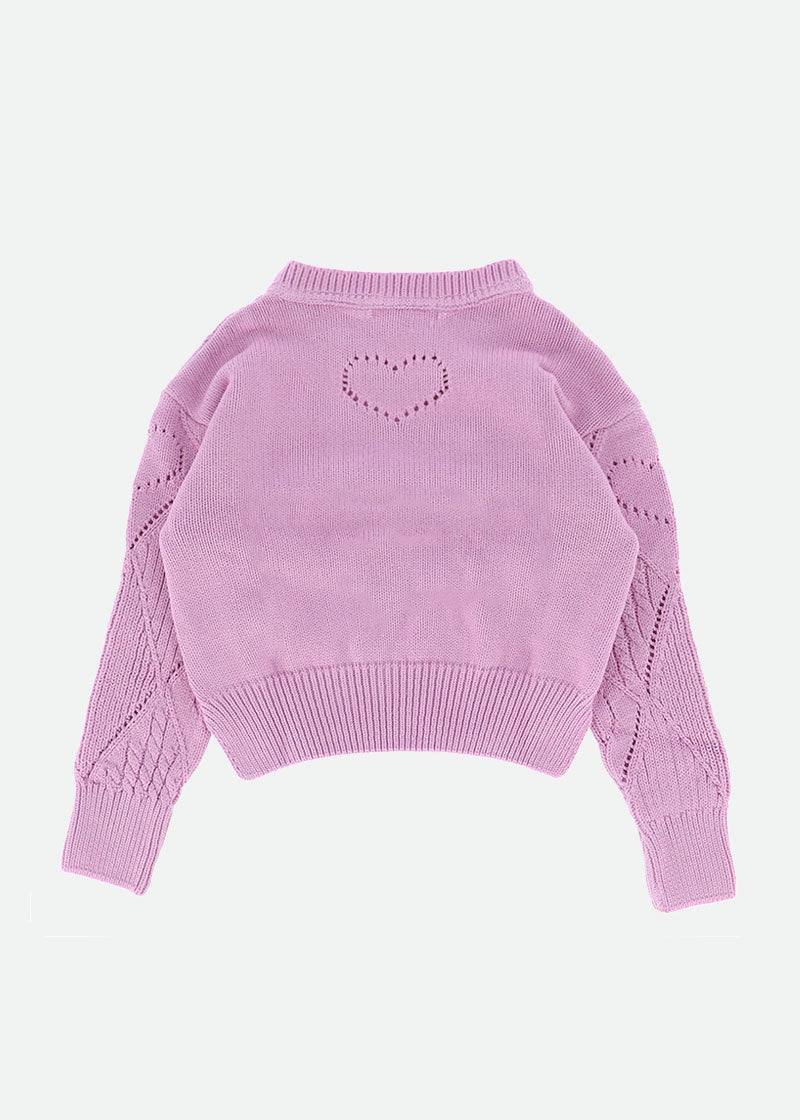 Lois Washed Jumper Lilac