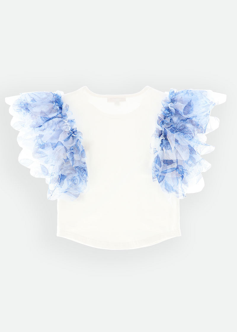 Loretta Blue Flower Top Snowdrop