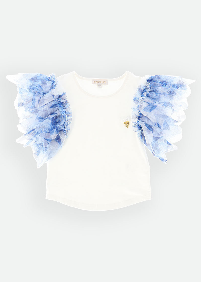 Loretta Blue Flower Top Snowdrop