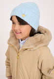 Lou Cable Hat Blue