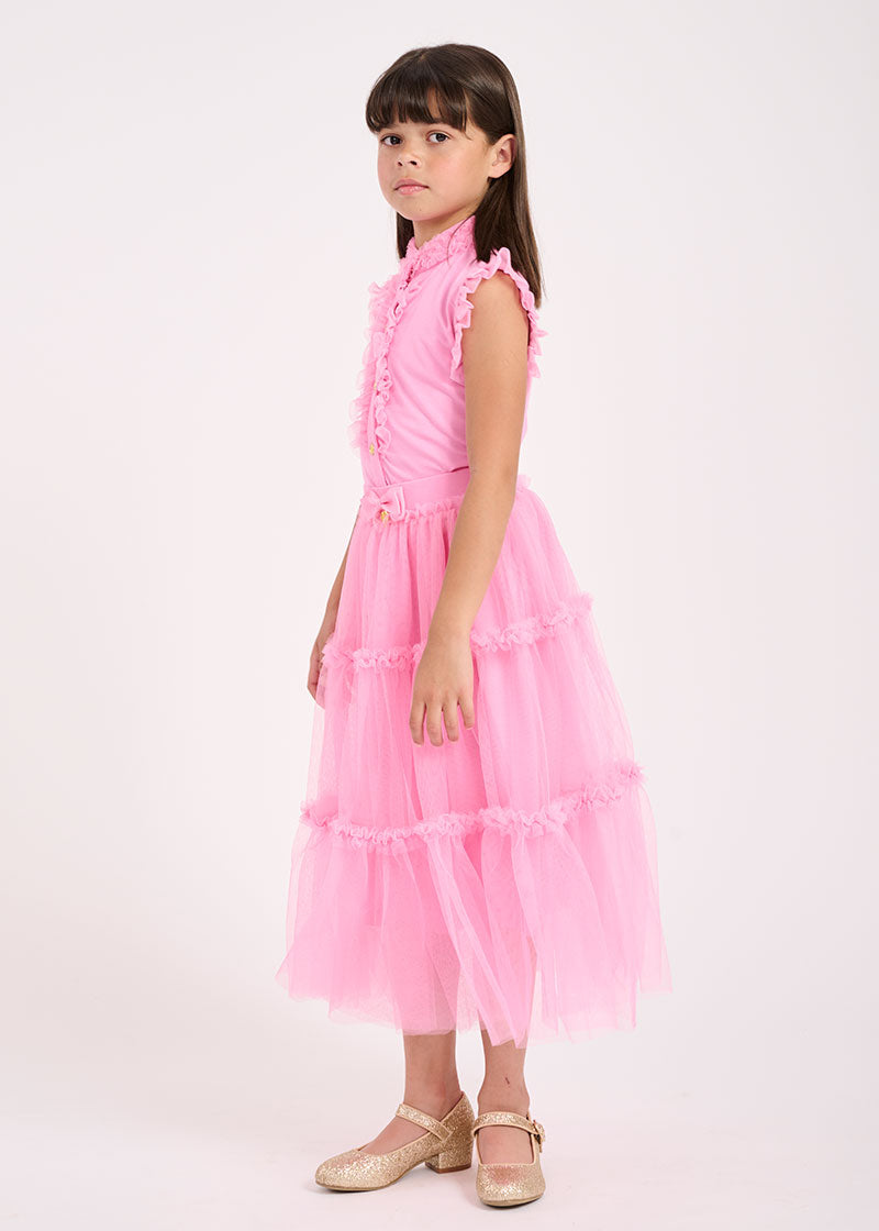 Lyse Long Skirt Rose