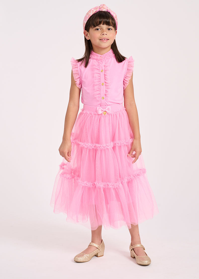 Lyse Long Skirt Rose