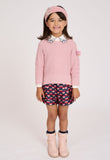 Macy Chunky Jumper Tea Rose