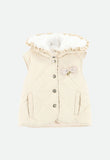 Margaret Quilted Gilet Champagne