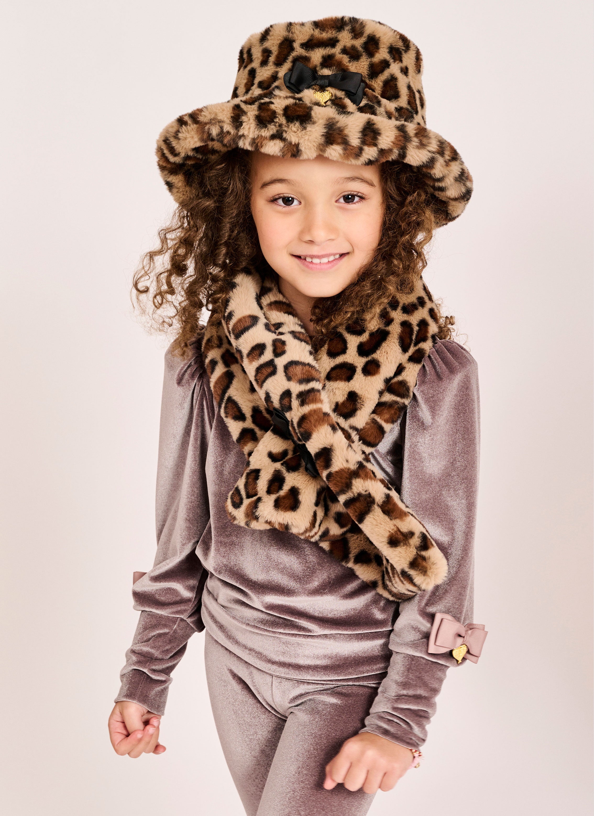 Maude Fur Hat Leopard