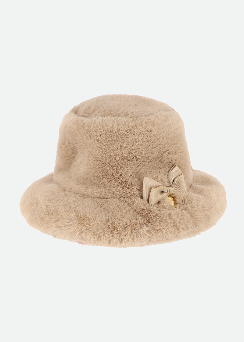 Maude Fur Hat Sand