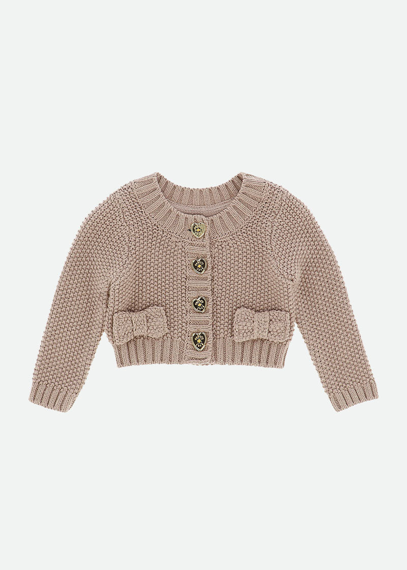 Mckay Baby Cardigan Sand
