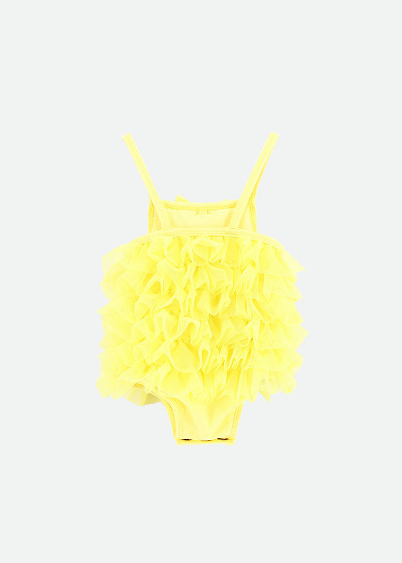 Minnow Baby Swimsuit Lemon