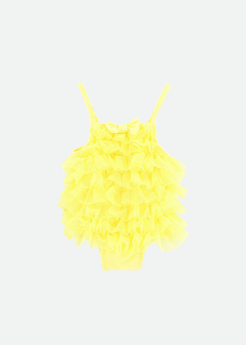 Baby girl store lemon swimsuit