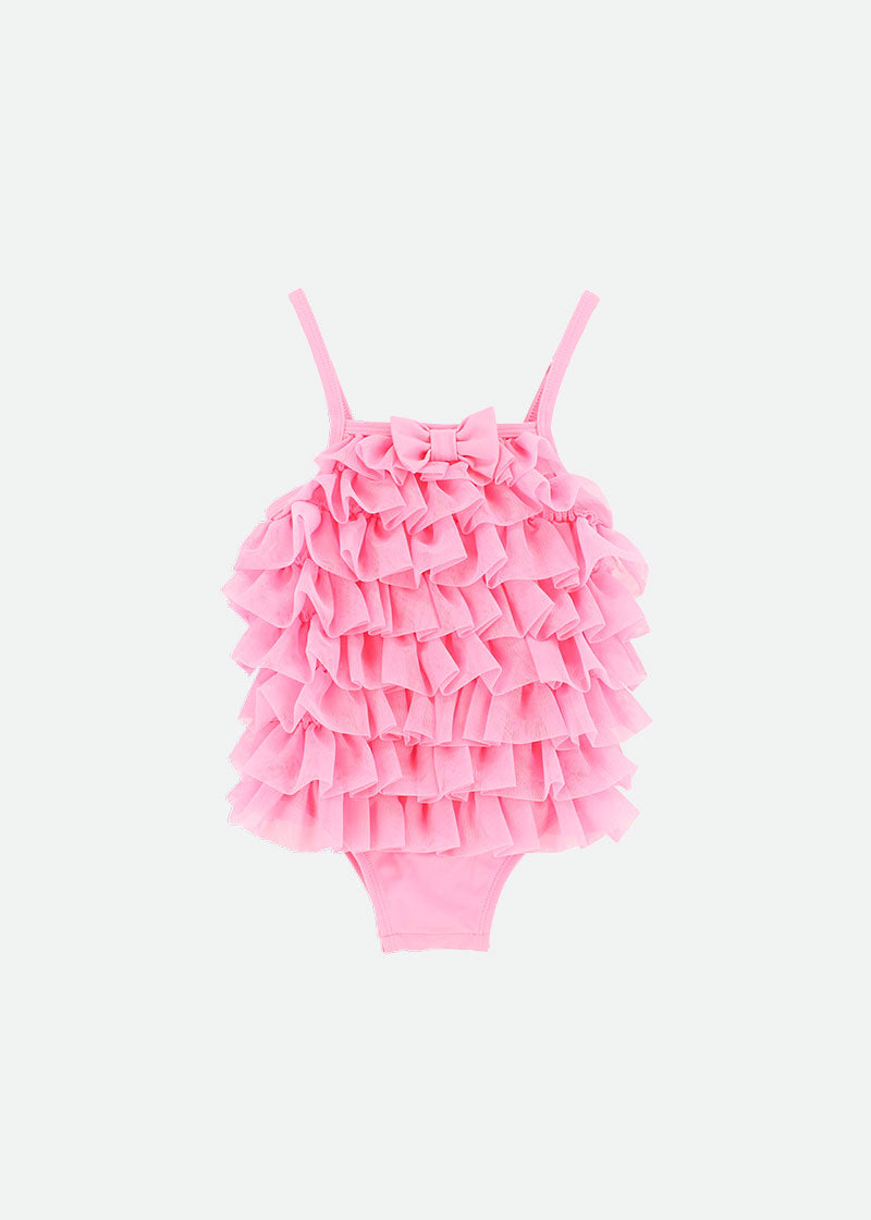 Minnow Baby Swimsuit Rose