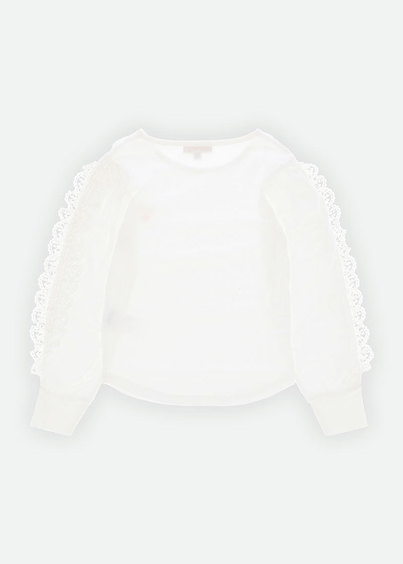 Myla L/S Top Snowdrop