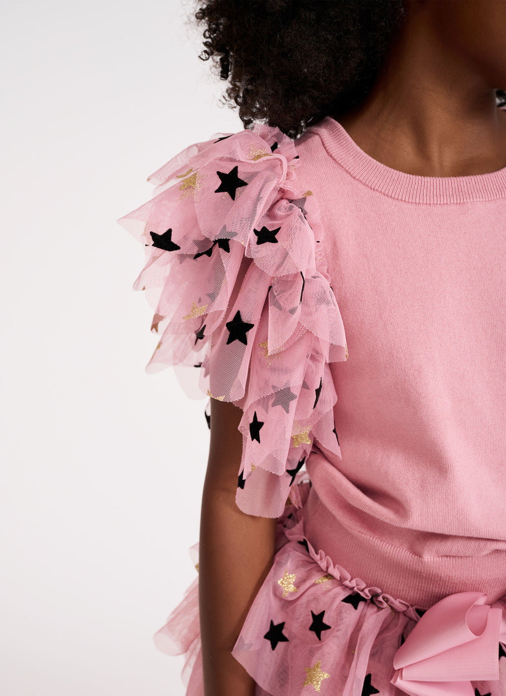 Nakita Star Knitted Top Tea Rose