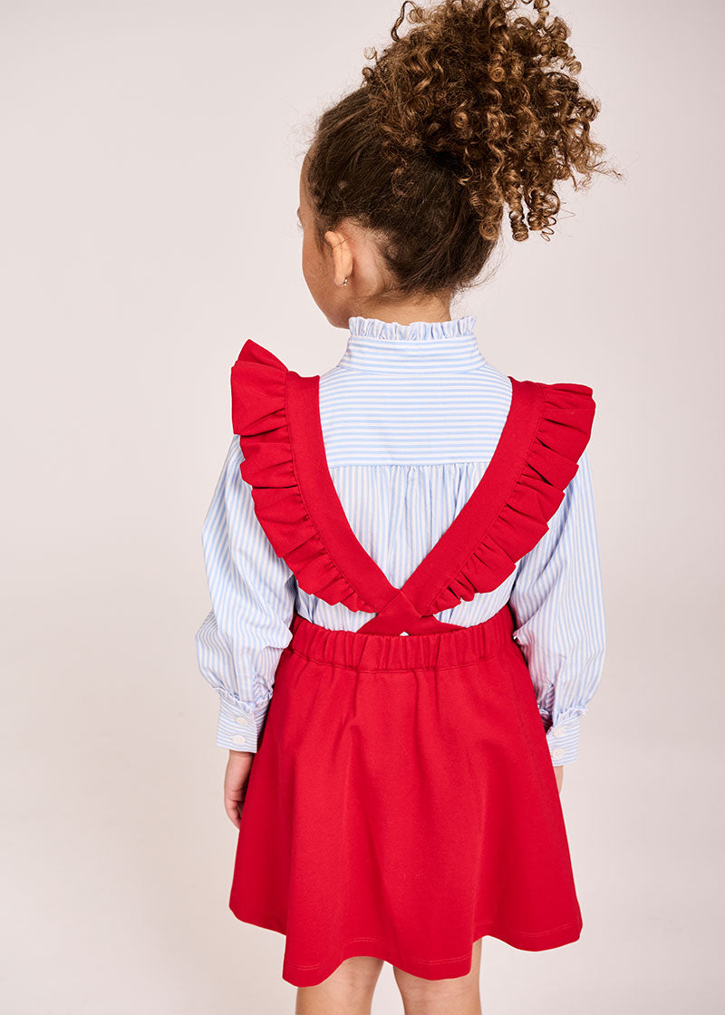 Opera Pinafore Red
