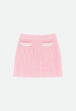 Paris Knitted Skirt Fairy Pink