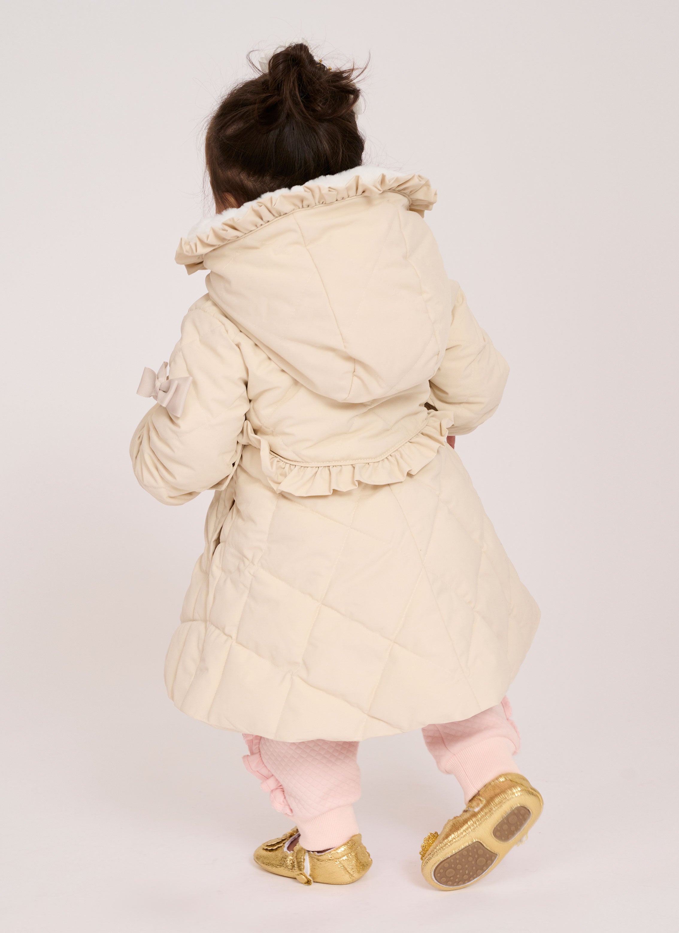 Peppa Baby Coat Champagne