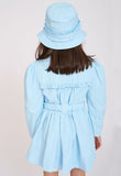 Perdey Trench Coat Cool Blue