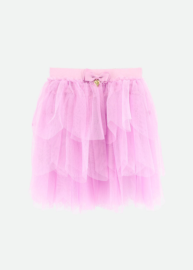 Petal Tiered Skirt Lilac