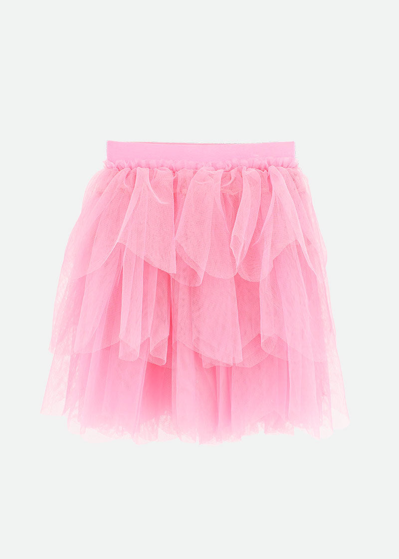 Petal Tiered Skirt Rose