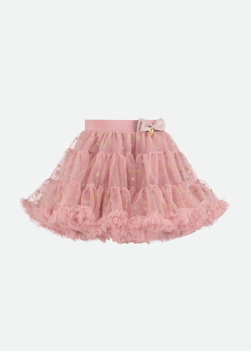 Star Pixie Tutu Skirt Tea Rose (Without Box)