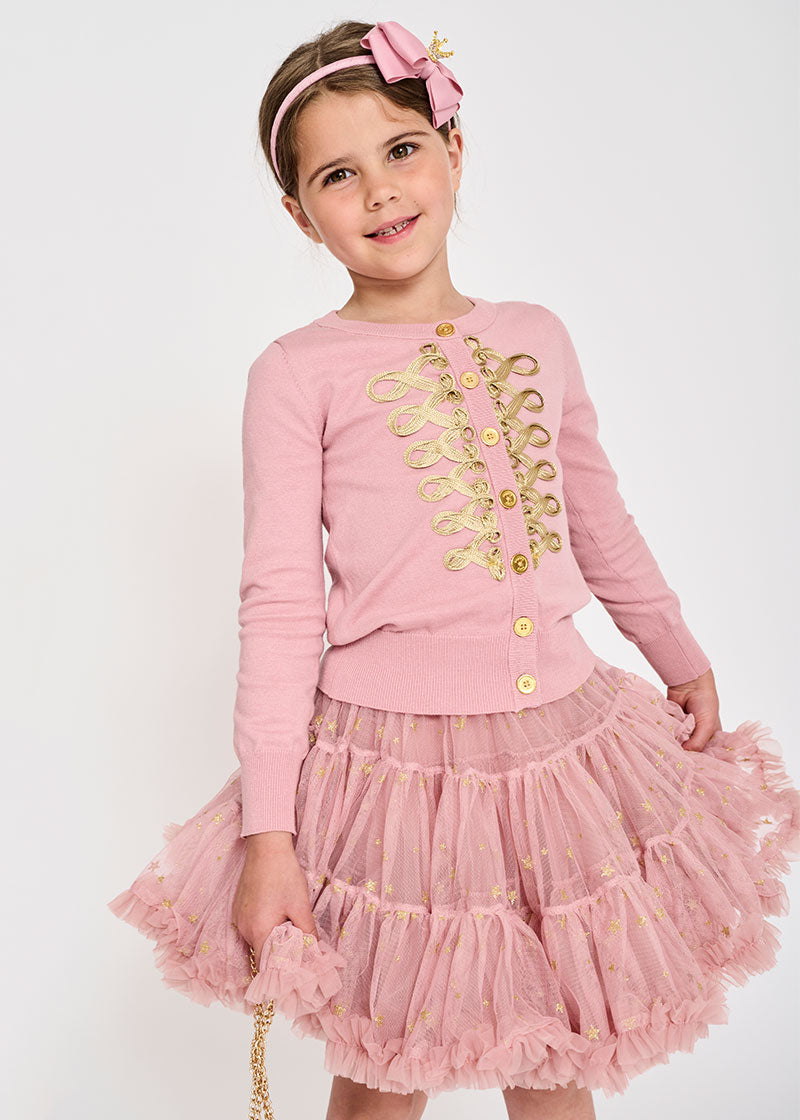 Star Pixie Tutu Skirt Tea Rose (Without Box)