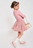 Star Pixie Tutu Skirt Tea Rose