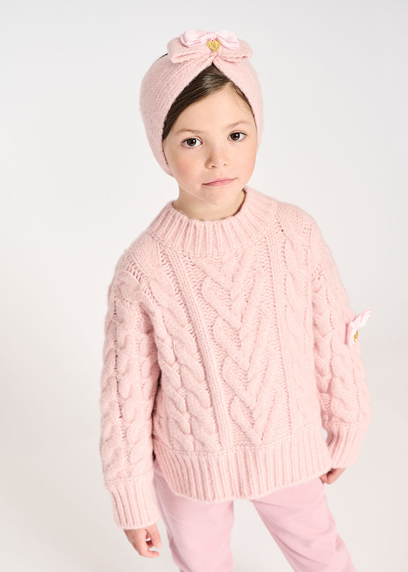 Girls on sale pink jumper