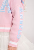 Rochester Hooded Cardigan Pink