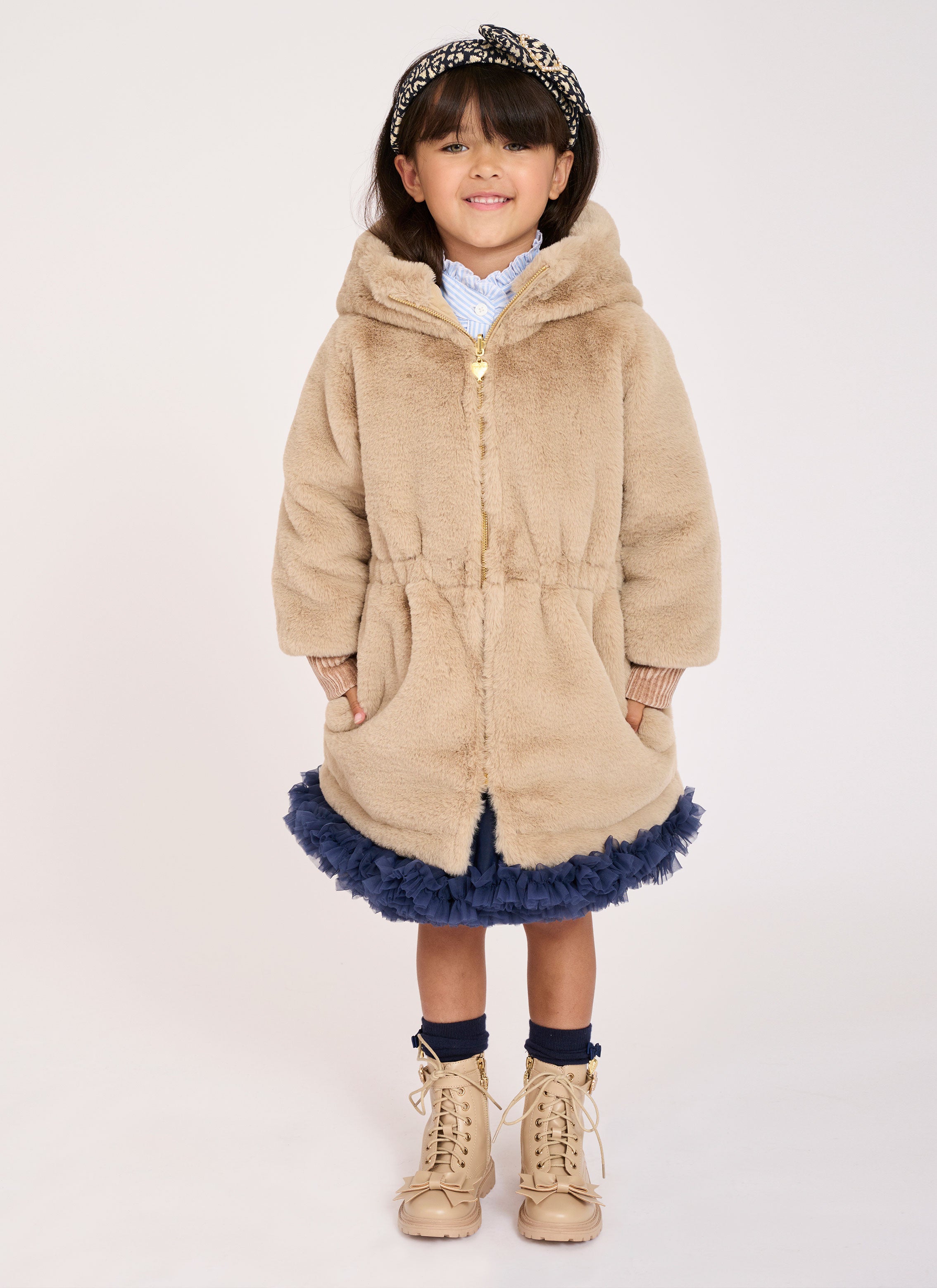 Roxy Reversible Coat Sand