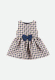 Ruby Houndstooth Baby Dress Lilac