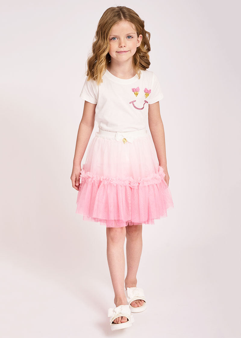 Shannon Skirt Snowdrop Rose