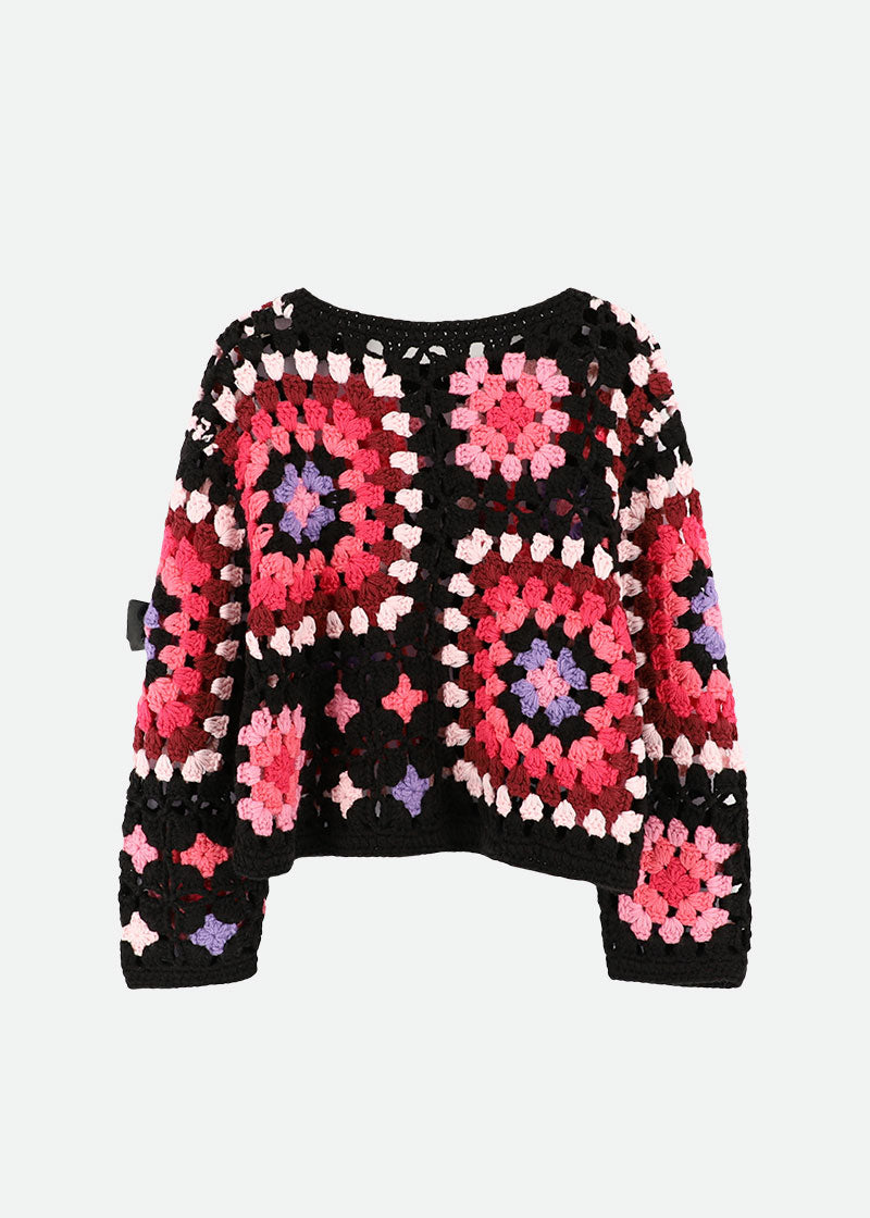 Sheila Crochet Jumper Multi