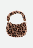 Simone Faux Fur Bag Leopard