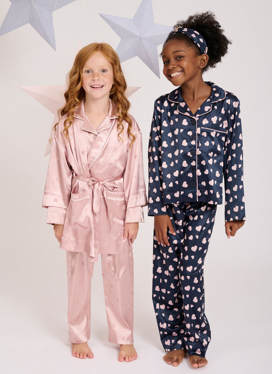 Skye Heart Dressing Gown Tea Rose Angel's Face