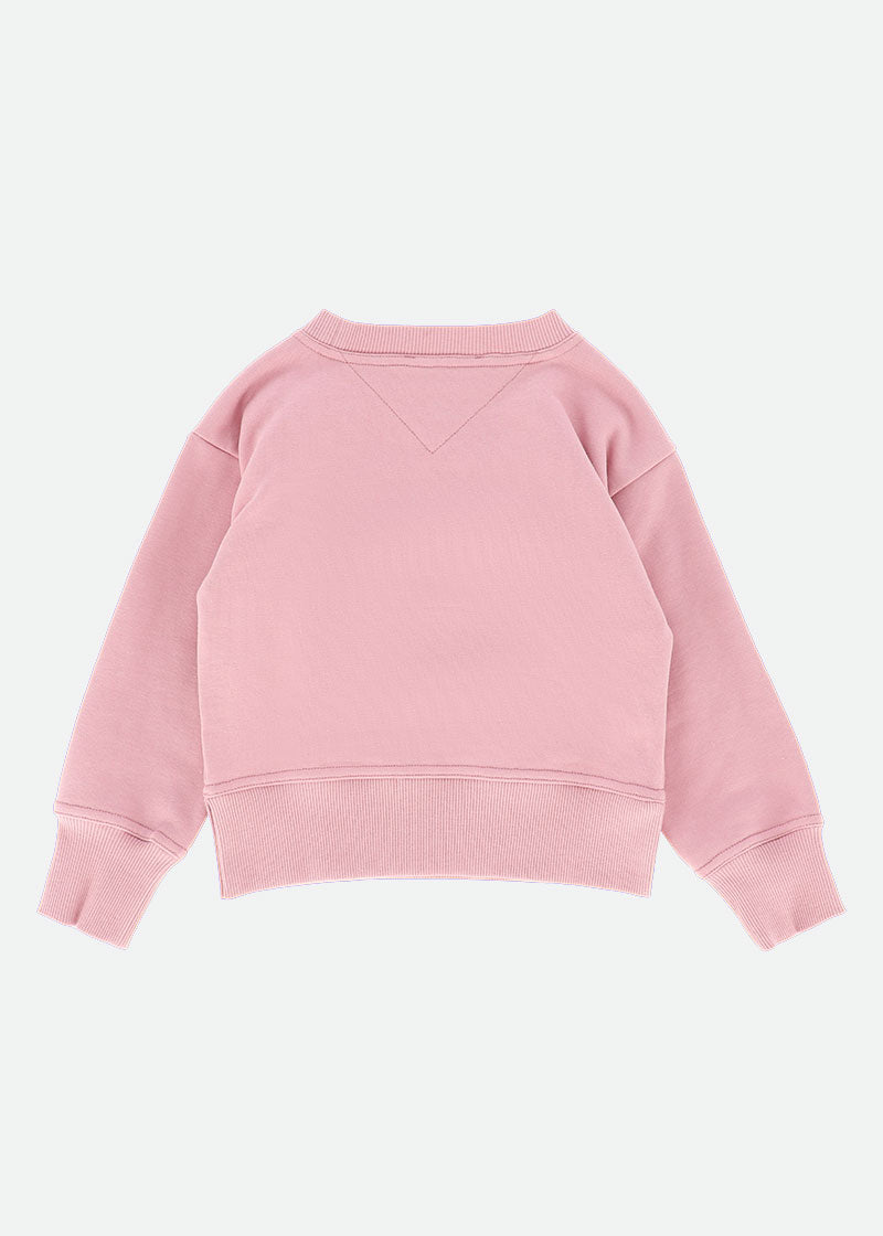 Smile Sweatshirt Tea Rose