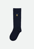 Navy Charming Socks