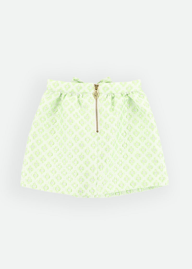 Sybil Flower Skirt Green