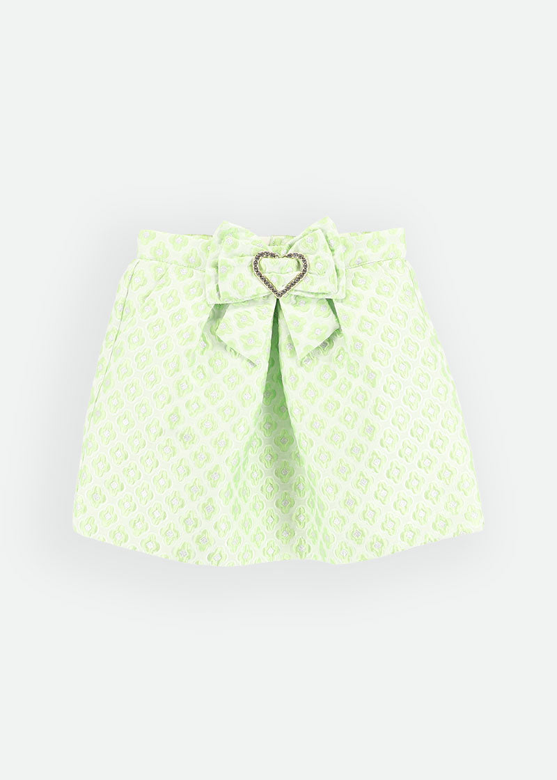 Sybil Flower Skirt Green