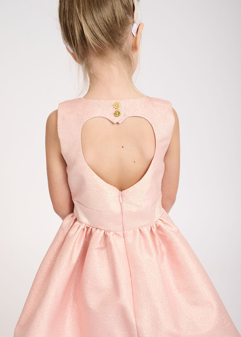 Sydney Sparkle Dress Blush