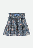 Tabatha Printed Skirt Navy