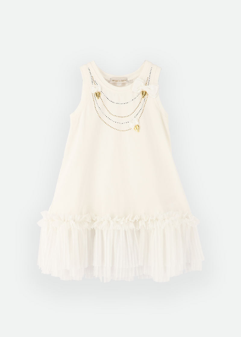 Texas Necklace Dress Snowdrop