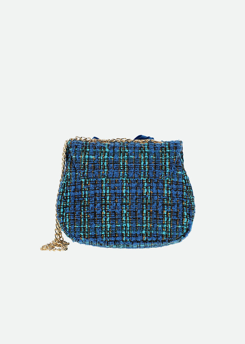 Tweedy Bag Blue