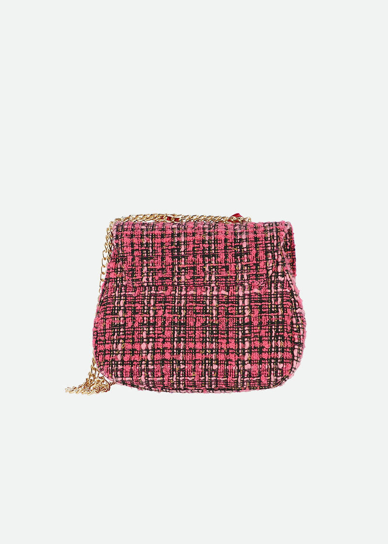 Tweedy Bag Pink